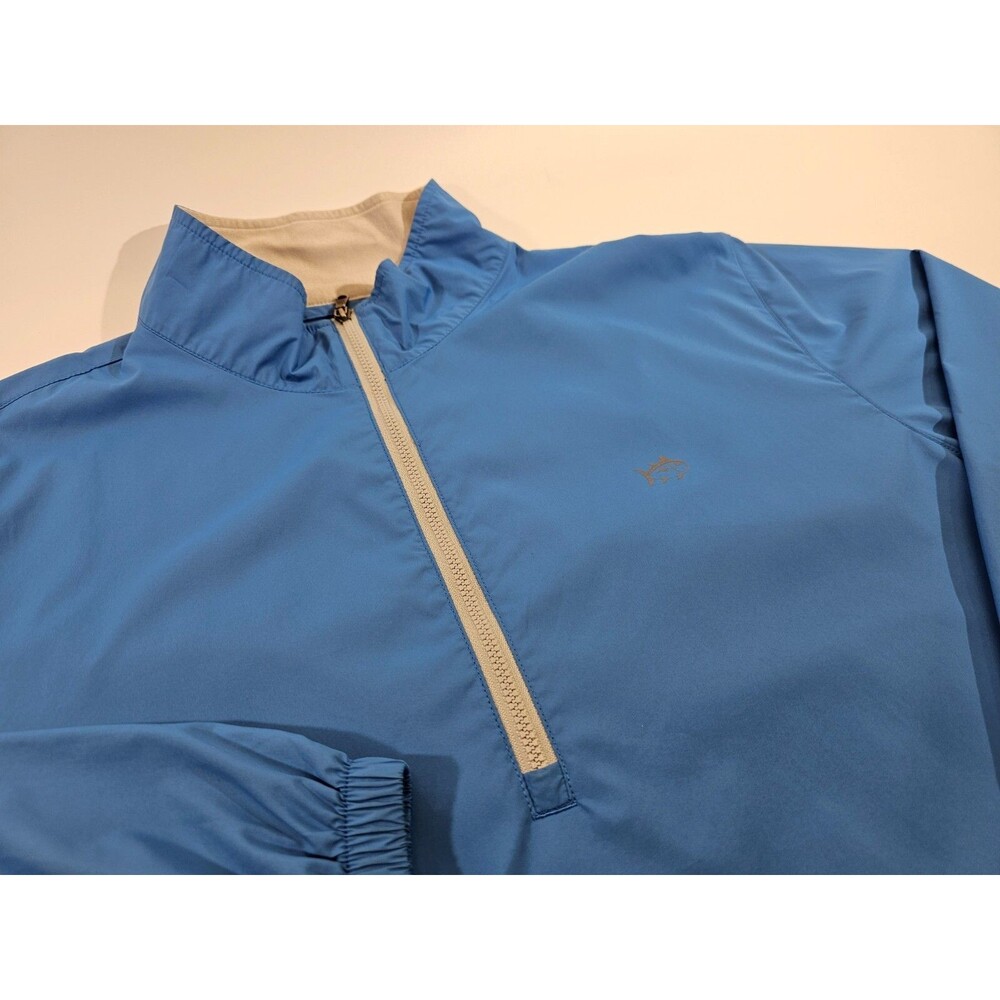 Southern Tide Mens M T3‎ Cabana Admiral 1/4 Zip Jacket Pullover Windbreaker NEW - Picture 2 of 9